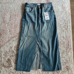 Zara Denim Skirt NWT